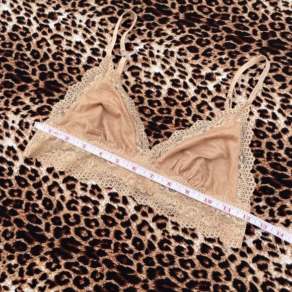 tan lace bralette - Picture 4 of 6
